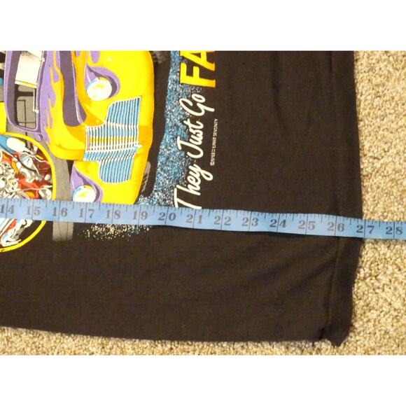 Vintage Single Stitch Sz L Speed Limit 70 Chevys Chevrolet SSI Rod Street 50/50 - Picture 6 of 8